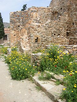 Spinalonga in Kreta, Gefngnis