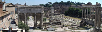 Rom Forum Romanum Panorama